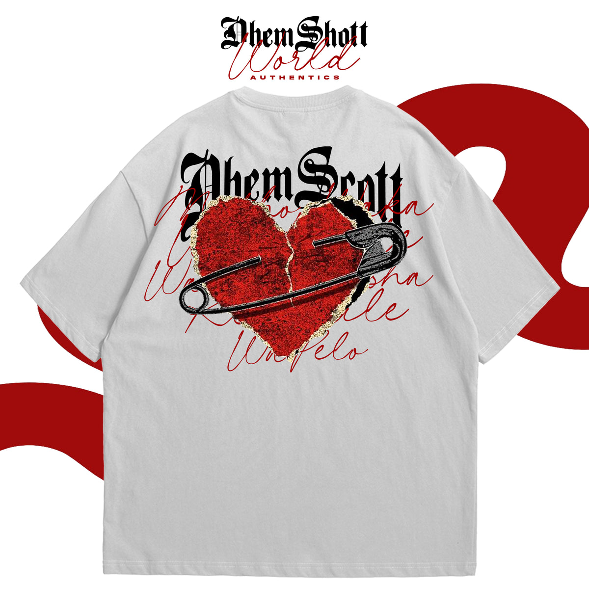 Dhem Scott "Pelo" Graphic Oversized Tee – First Edition (Limited)
