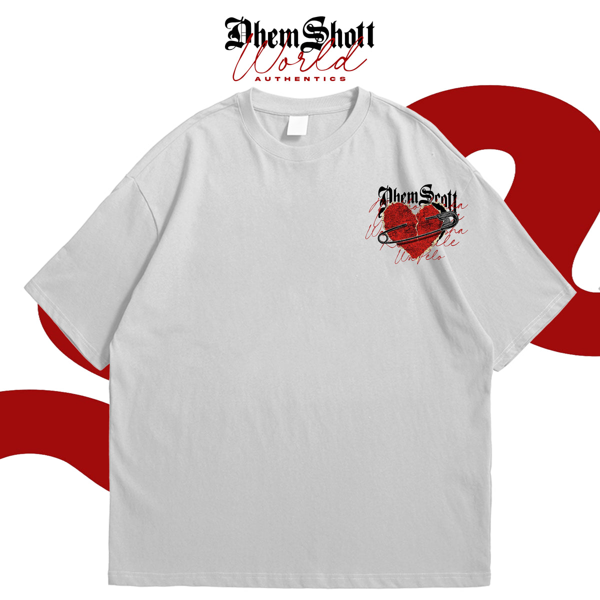 Dhem Scott "Pelo" Graphic Oversized Tee – First Edition (Limited)